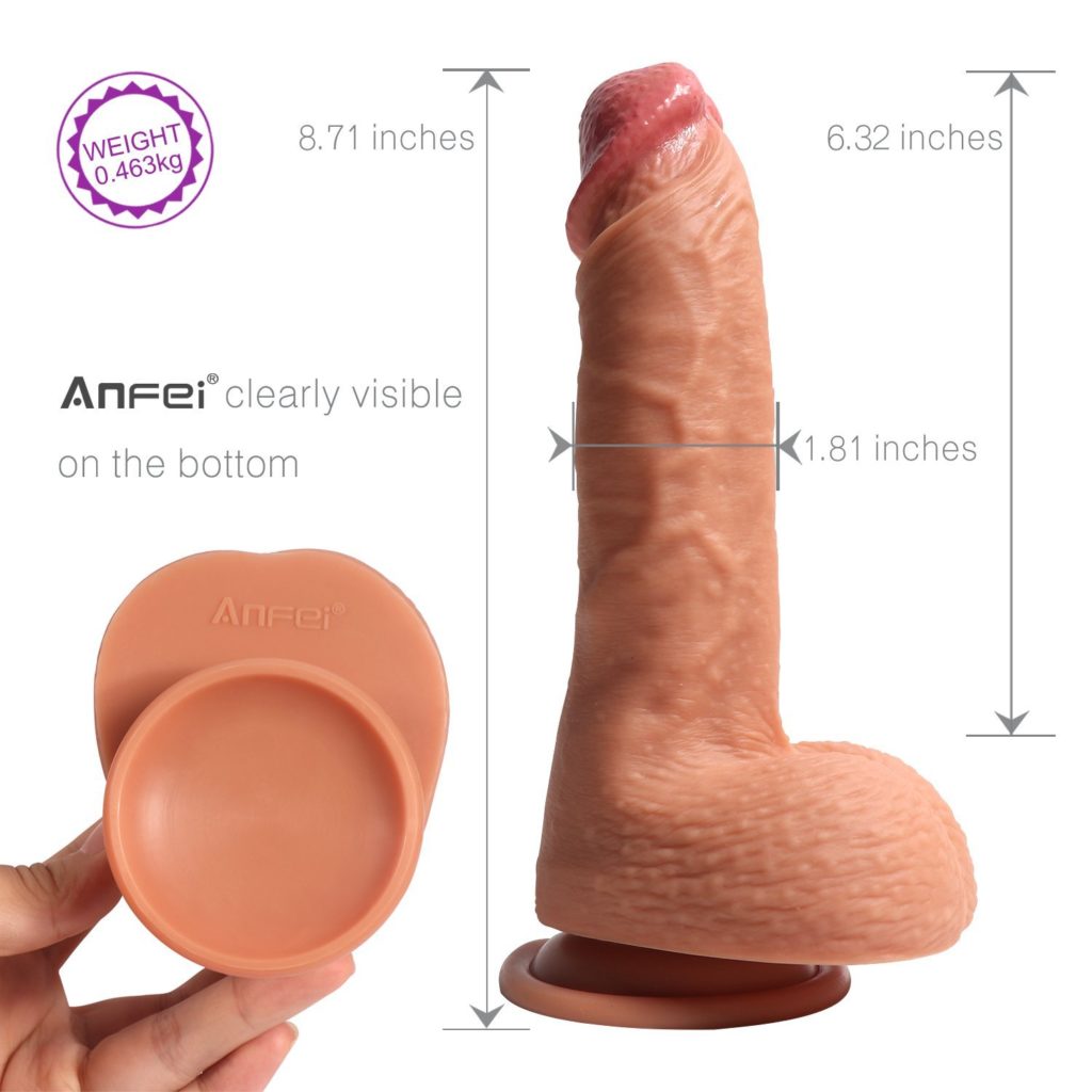 Lebensechter Realistischer Silikon Dildo Transman Shop